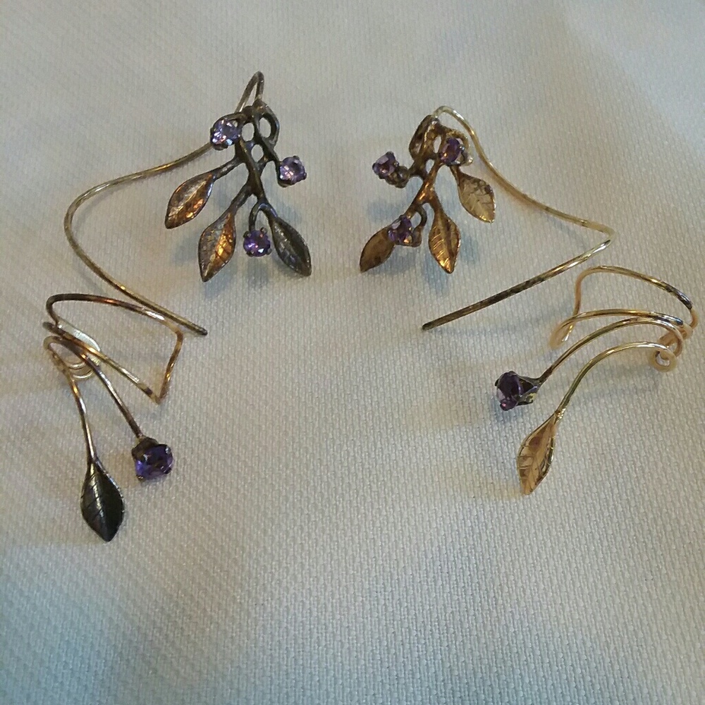 Unique earrings.